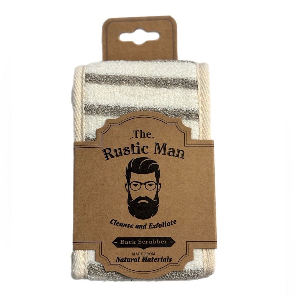 The Rustic Man Back Scrubber